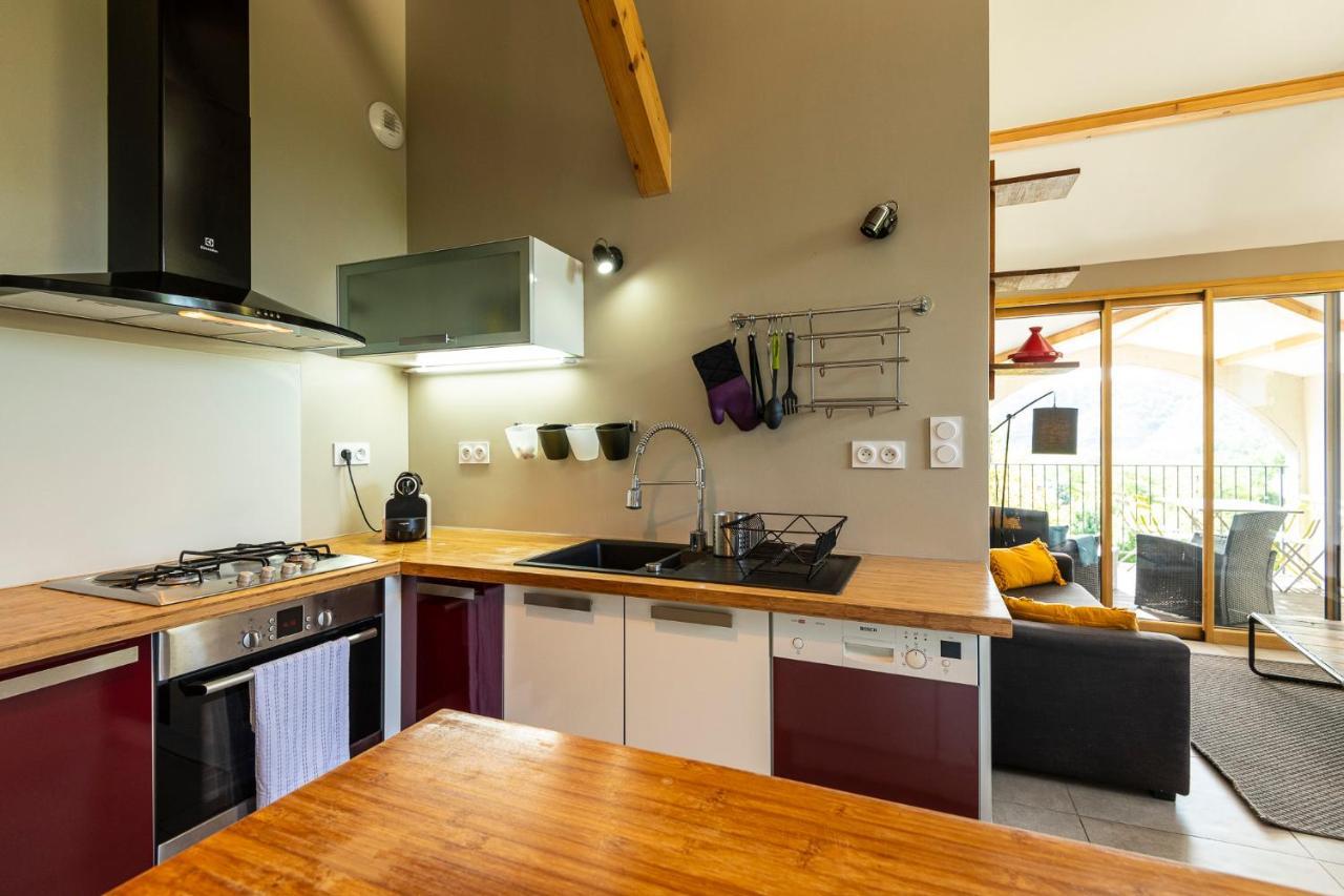 Appartement 4/6 Places Sud Ardeche Rosières Eksteriør billede